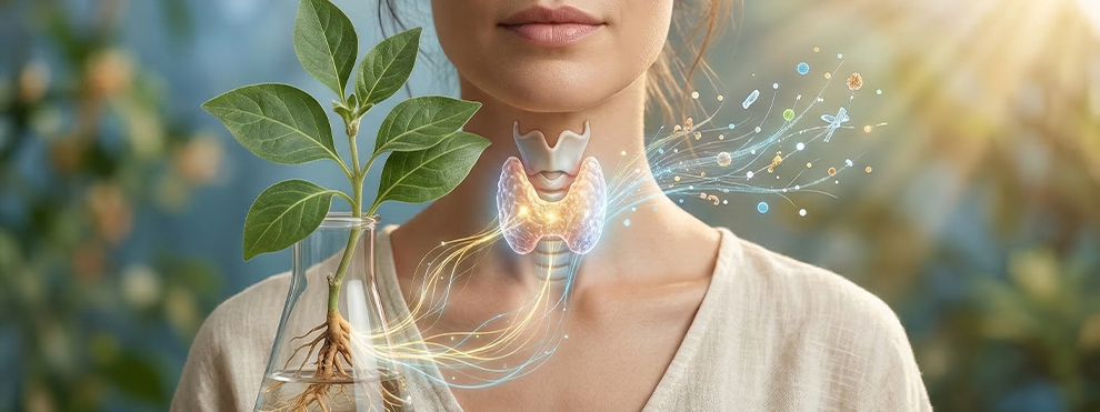 Jak ashwagandha wpływa na pracę tarczycy? Działanie, dowody, ryzyko i kiedy lepiej jej unikać