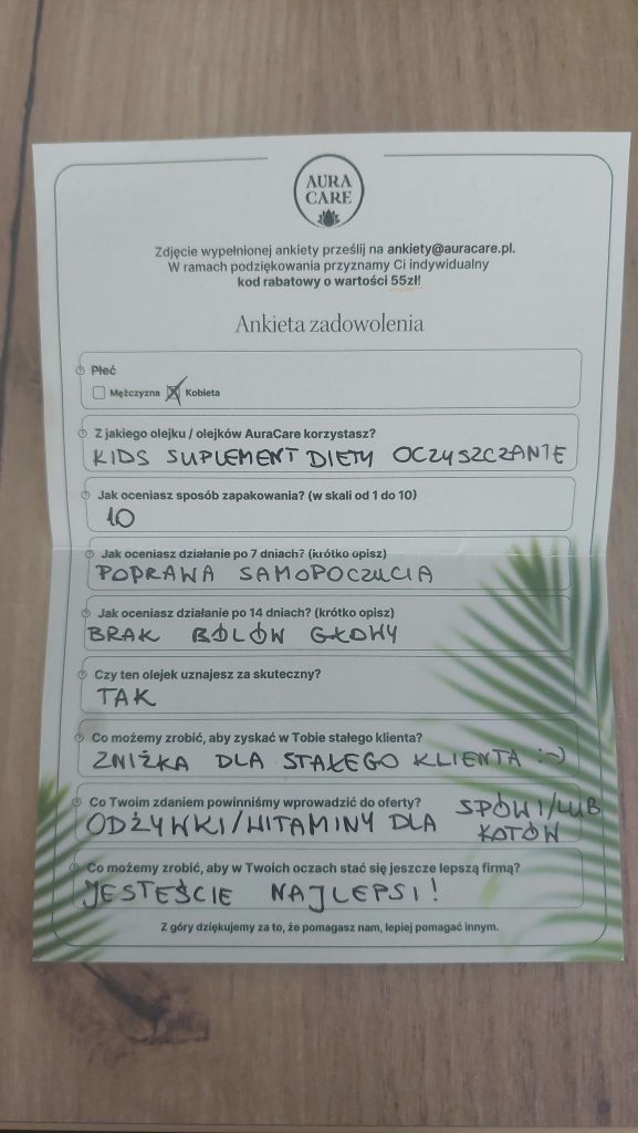 Ankieta 30.04.2026
