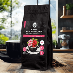 Kawa Kolagenowa Brazylijska Arabica z kolagenem rybim, biotyną i cynkiem – Twój rytuał beauty w filiżance  Super Foods Aura Care | 220 g (36 porcji)
