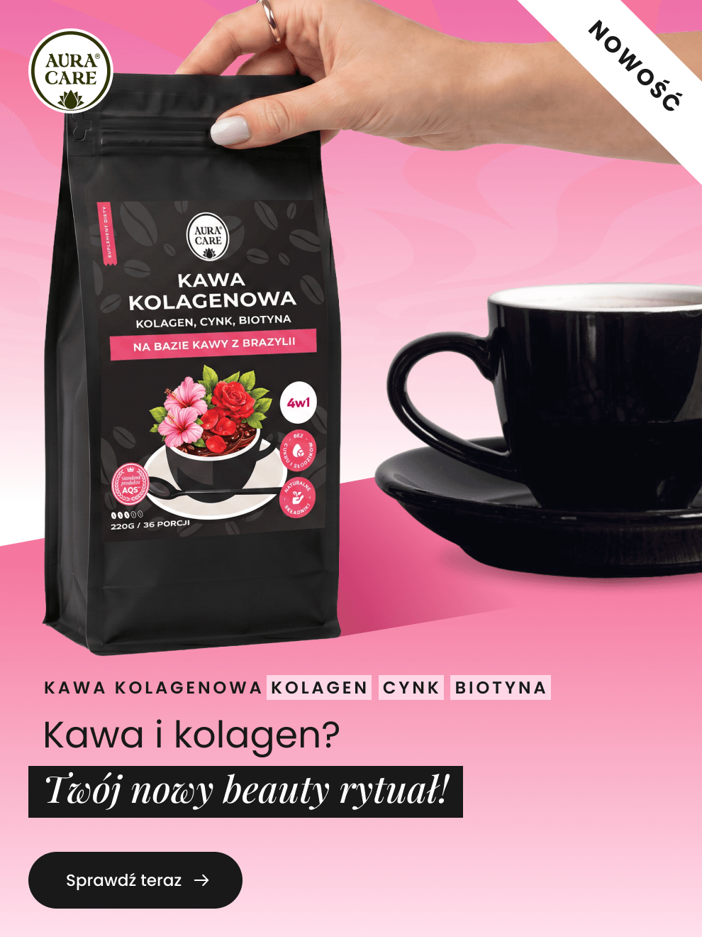 Kawa kolagenowa Aura Care - NOWOŚĆ!