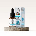 Jod w kroplach dla dzieci 4 formy jodu o naturalnym smaku pomarańczowym Minerały od Aura Care | 15 ml